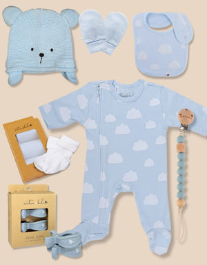 Blue Classic Essentials Baby Bundle - Marmalade Lion