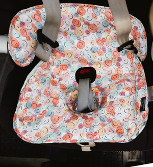 Happy Buttons Seat Pad - Marmalade Lion