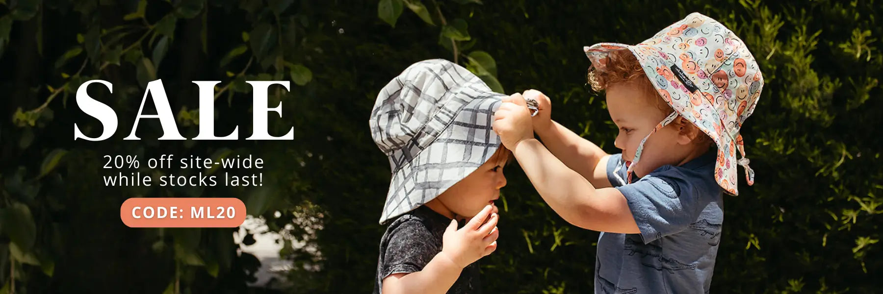 Kids Sun Hats - MarmaladeLion