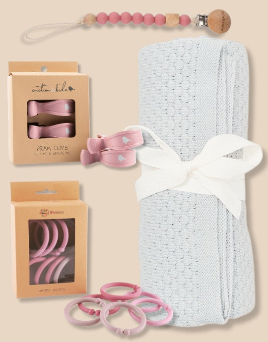 Pink Pram Basics Baby Bundle - Marmalade Lion