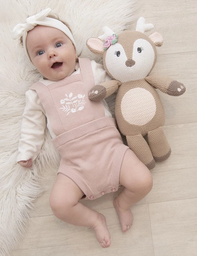 Baby Pink Snuggles & Plush Cuddles Hamper - Marmalade Lion