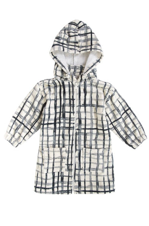 Swedish Check Multi-Purpose Robe - Marmalade Lion