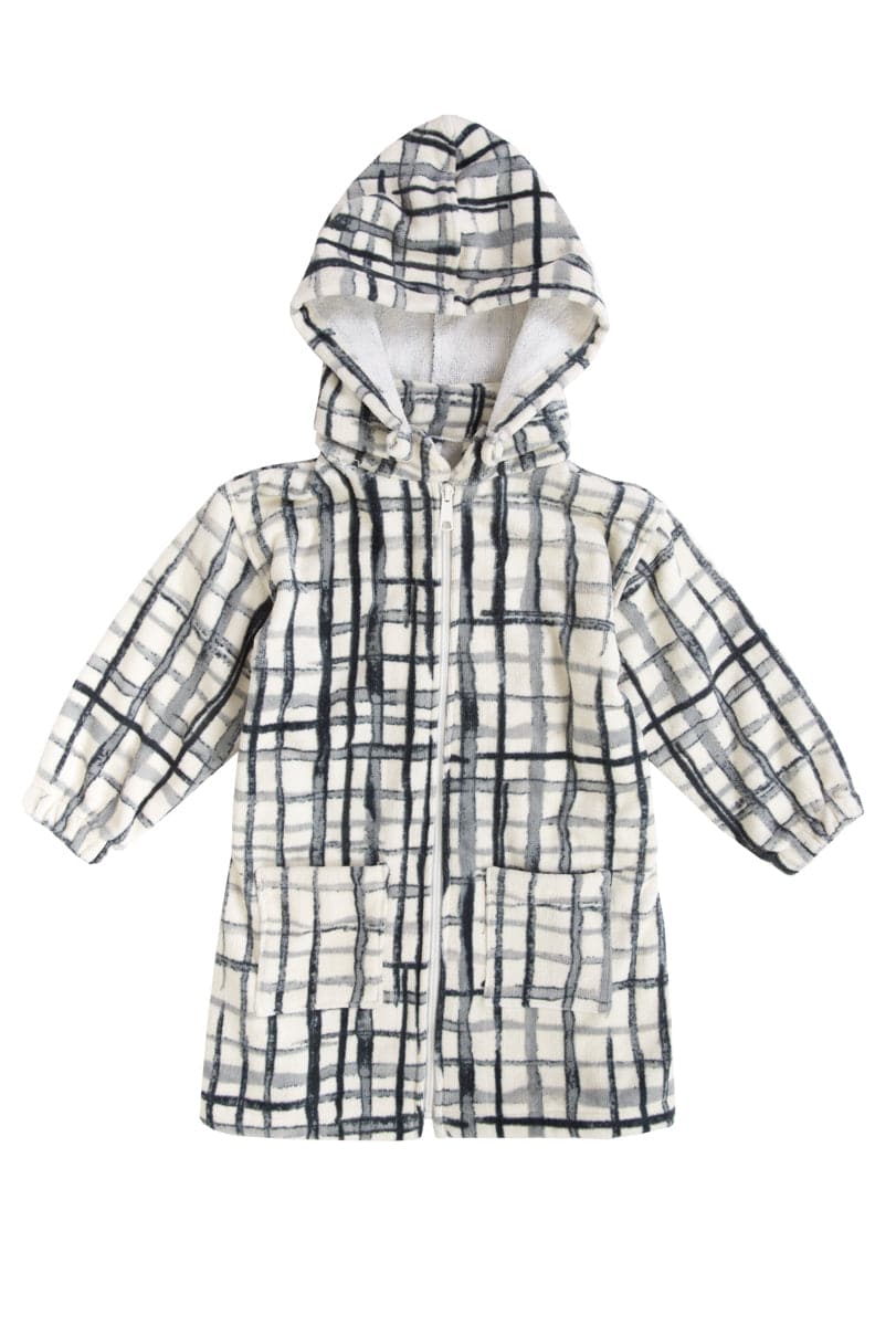 Swedish Check Multi-Purpose Robe - Marmalade Lion