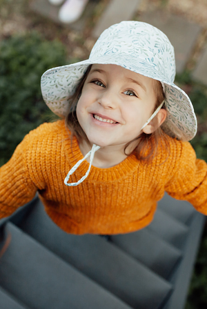 Amongst the Ferns Children's Sun Hat - Marmalade Lion