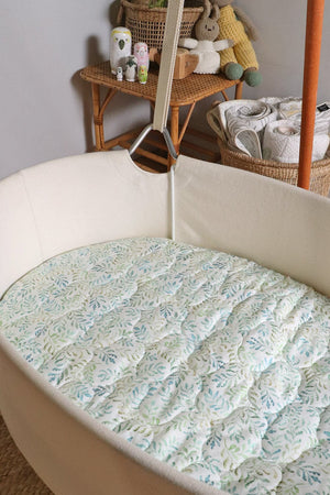 Amongst the Ferns Expect-A-Spill Bassinet Sheet - Marmalade Lion
