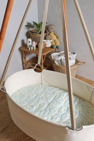 Baby Cot Sheet Amongst the Ferns Expect-A-Spill Sheets - Marmalade Lion