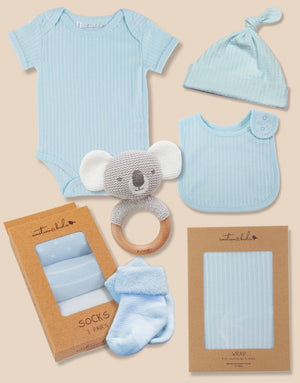 Blue Basics Baby Bundle - Marmalade Lion