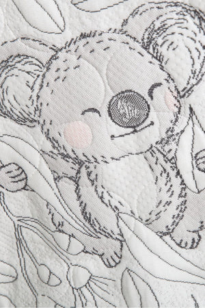 Cuddly Faces All Seasons Bedspread 2.1 x 1.4m - Marmalade Lion