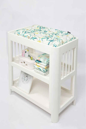Cockatoo Expect-A-Spill Bassinet Sheet - Marmalade Lion