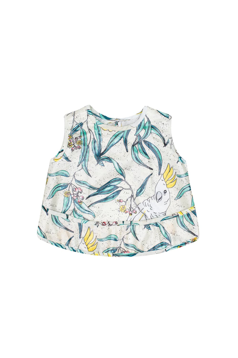 Cockatoo Sleeveless Smock - Marmalade Lion