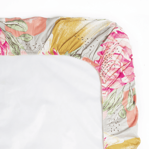 Baby Cot Sheet - Modern Native Expect-A-Spill Sheets - Marmalade Lion