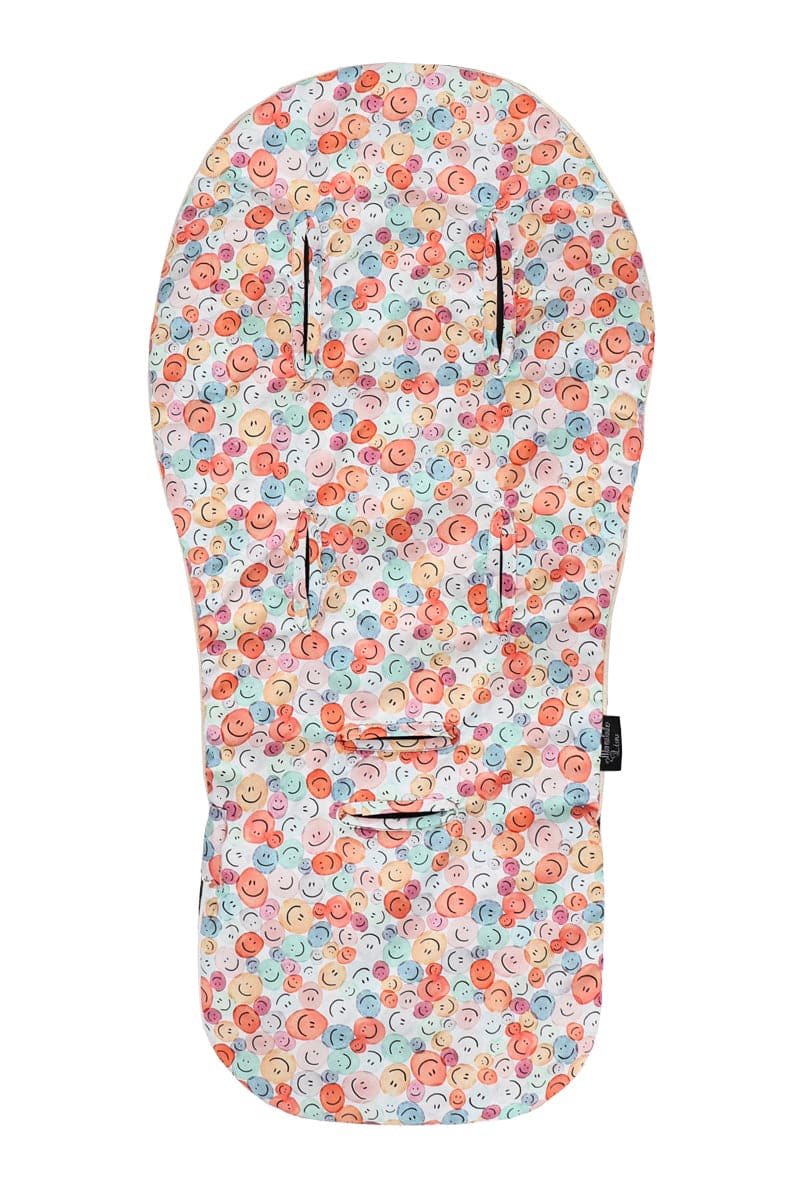 Universal Pram Liner Cover - Happy Buttons - Marmalade Lion