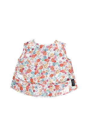 Happy Buttons Sleeveless Smock - Marmalade Lion