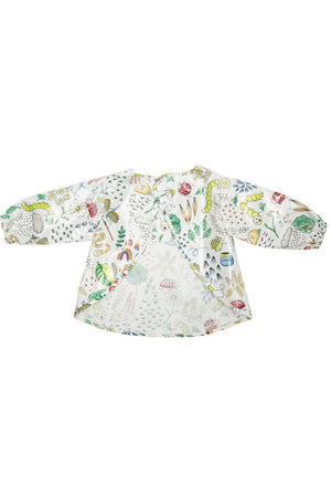 Little Creatures Long Sleeve Smock - Marmalade Lion