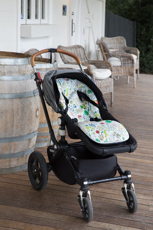Universal Pram Liner Cover - Little Creatures - Marmalade Lion