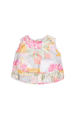 Modern Native Sleeveless Smock - Marmalade Lion