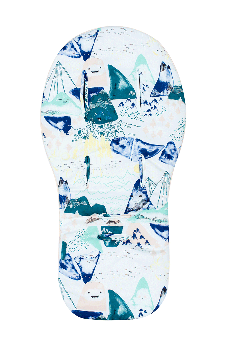 Universal Pram Liner - Blue Mountains (Limited Edition) - Marmalade Lion