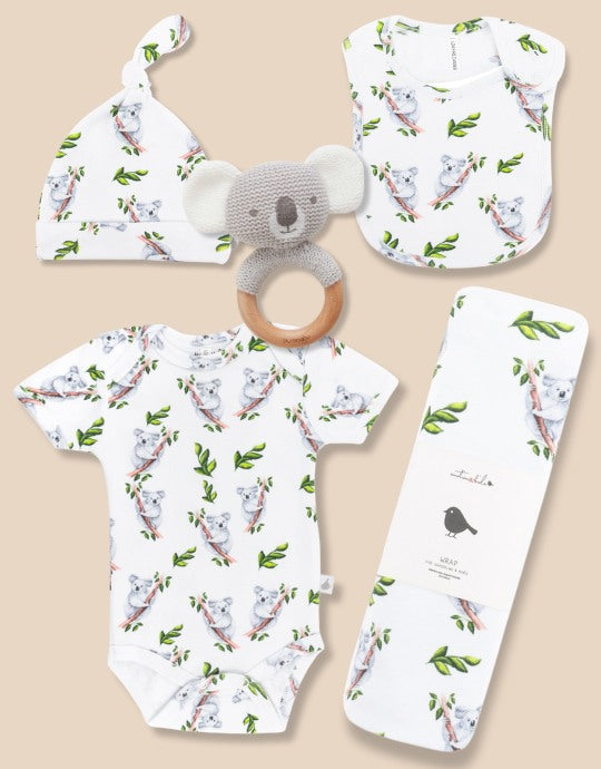Koala Organic Baby Bundle - Marmalade Lion