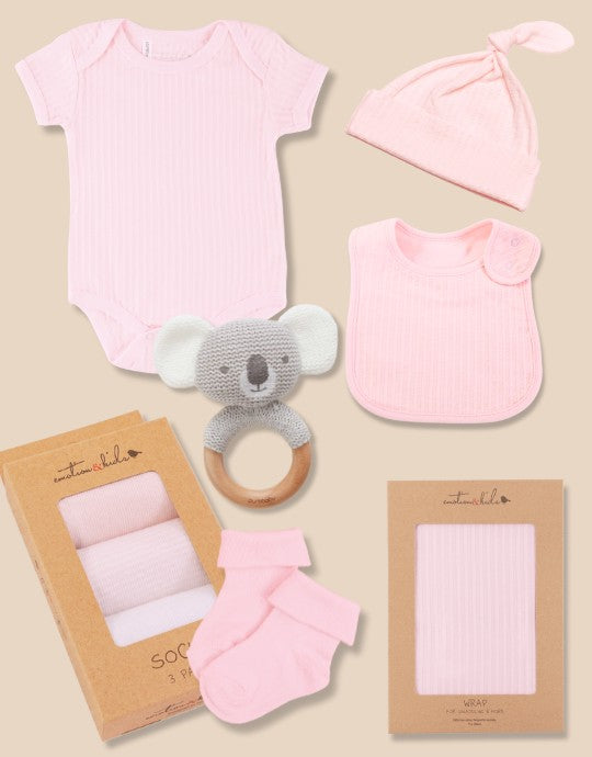 Pink Basics Baby Bundle - Marmalade Lion