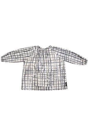 Swedish Check Art Smock - Marmalade Lion