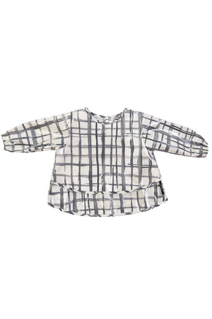 Swedish Check Long Sleeve Smock - Marmalade Lion