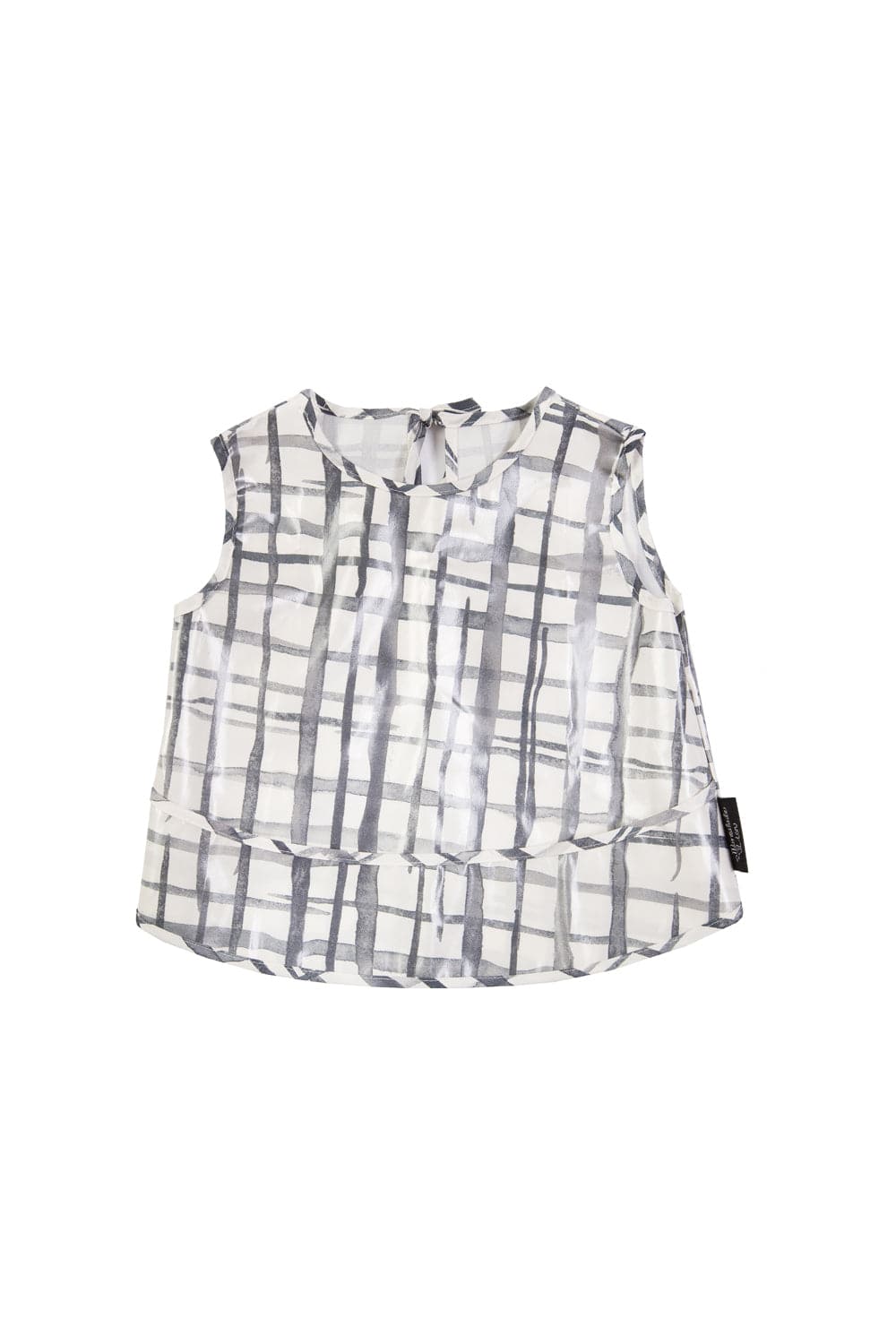 Swedish Check Sleeveless Smock - Marmalade Lion