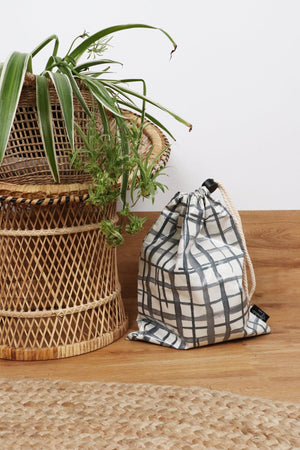 Swedish Check Wet Bag - Marmalade Lion