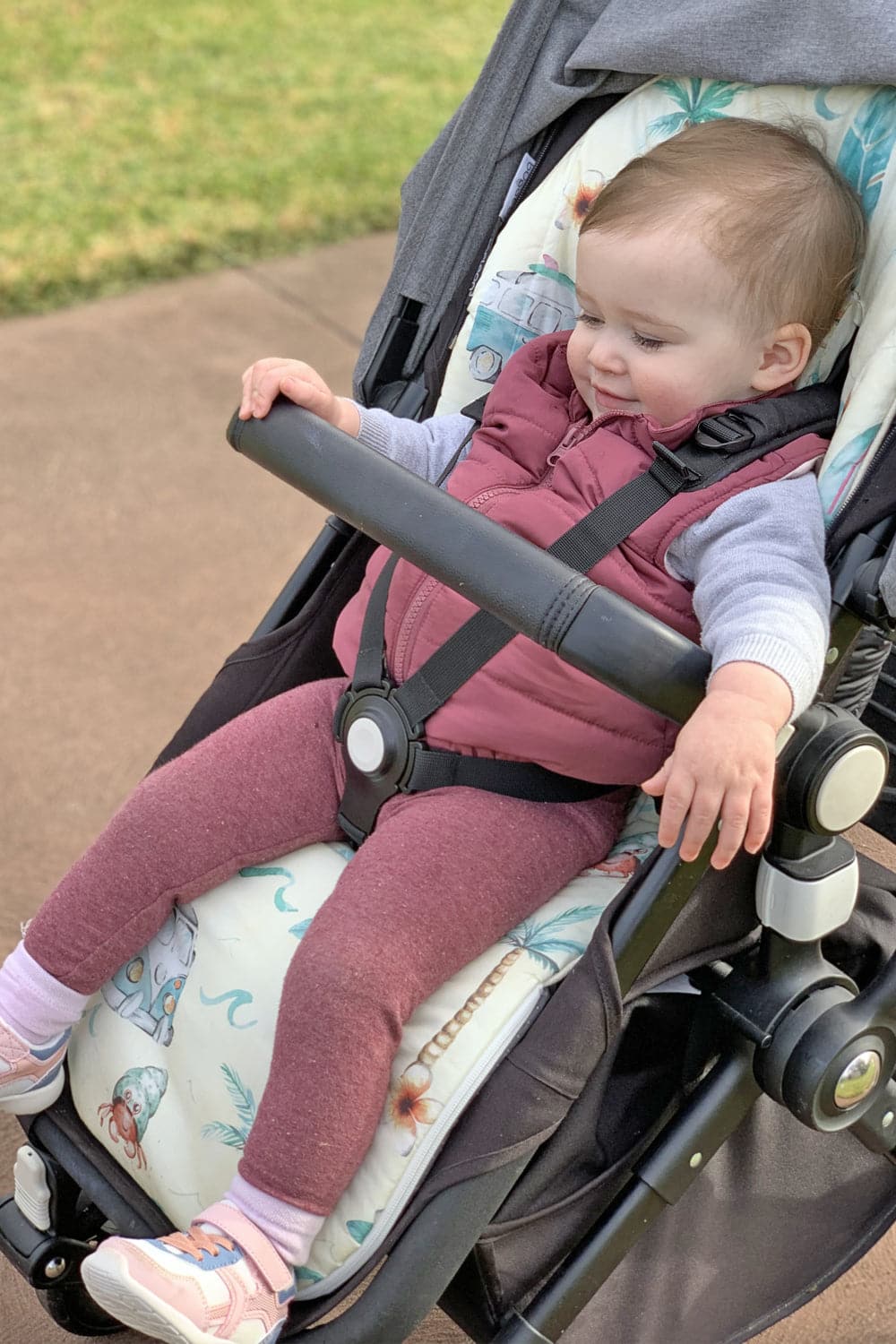 Universal Pram Liner On the Road Again Marmalade Lion