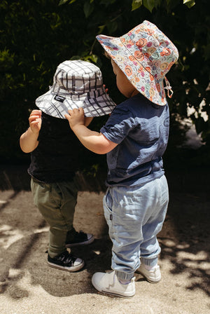 Happy Buttons Children's Sun Hat - Marmalade Lion