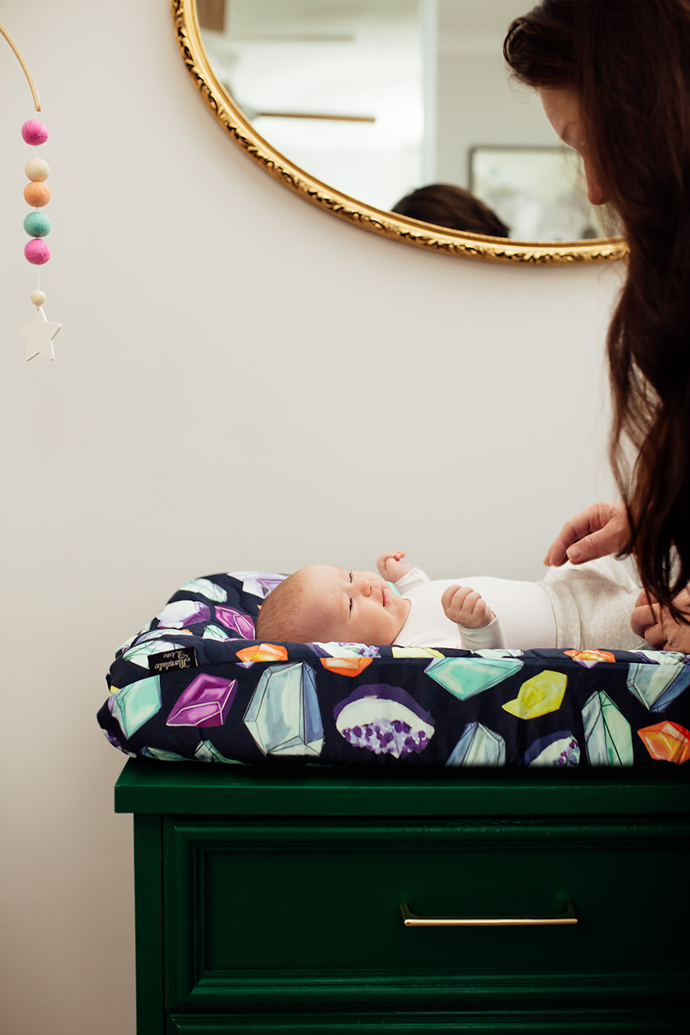 Crystals Expect-A-Spill Bassinet Sheet - Marmalade Lion