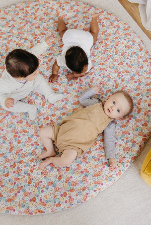 Happy Buttons Baby Play Mat - Marmalade Lion