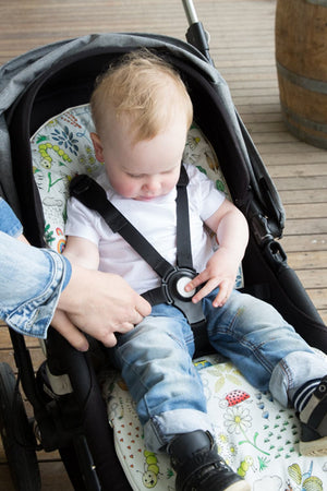 Universal Pram Liner Cover - Little Creatures - Marmalade Lion