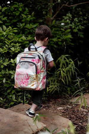 Modern Native Expect-A-Spill Backpack - Marmalade Lion