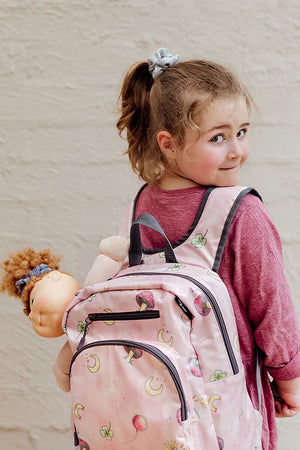 Power of Positivity Expect-A-Spill Backpack - Marmalade Lion