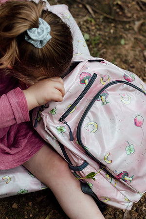 Power of Positivity Expect-A-Spill Backpack - Marmalade Lion