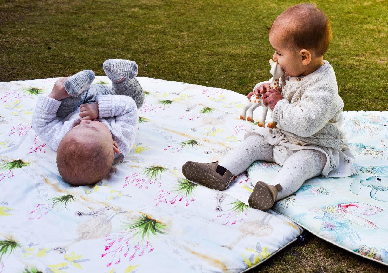 How Outdoor Baby Playmats Help Your Child Grow Healthily - Marmalade Lion