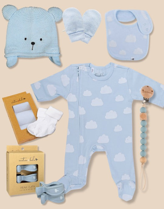 Blue Classic Essentials Baby Bundle - Marmalade Lion