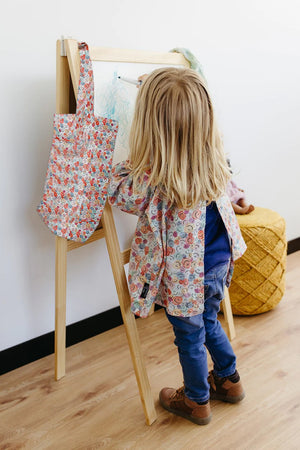 Happy Buttons Library Bag - Marmalade Lion