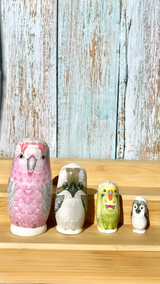 Nesting Dolls - Australian Baby Bird - Marmalade Lion