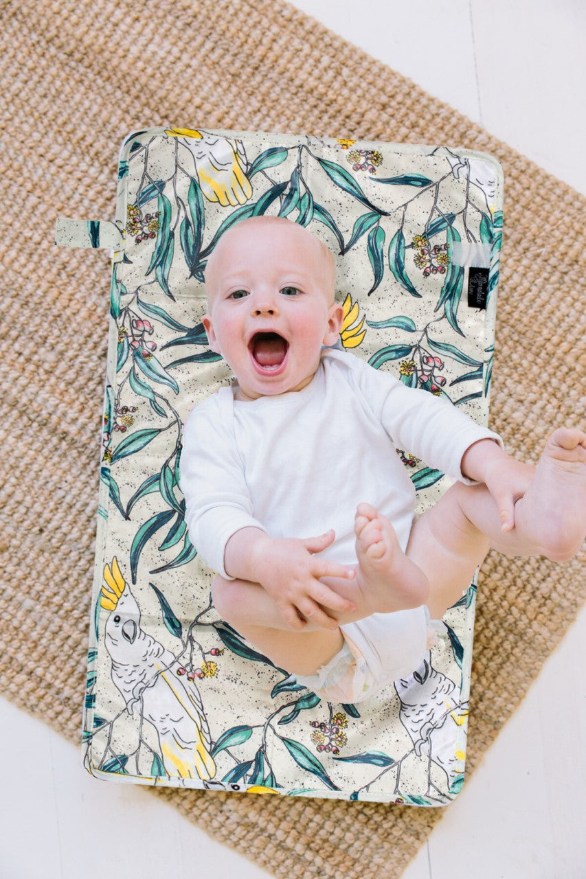 Cockatoo - Baby Change Mat – Marmalade Lion