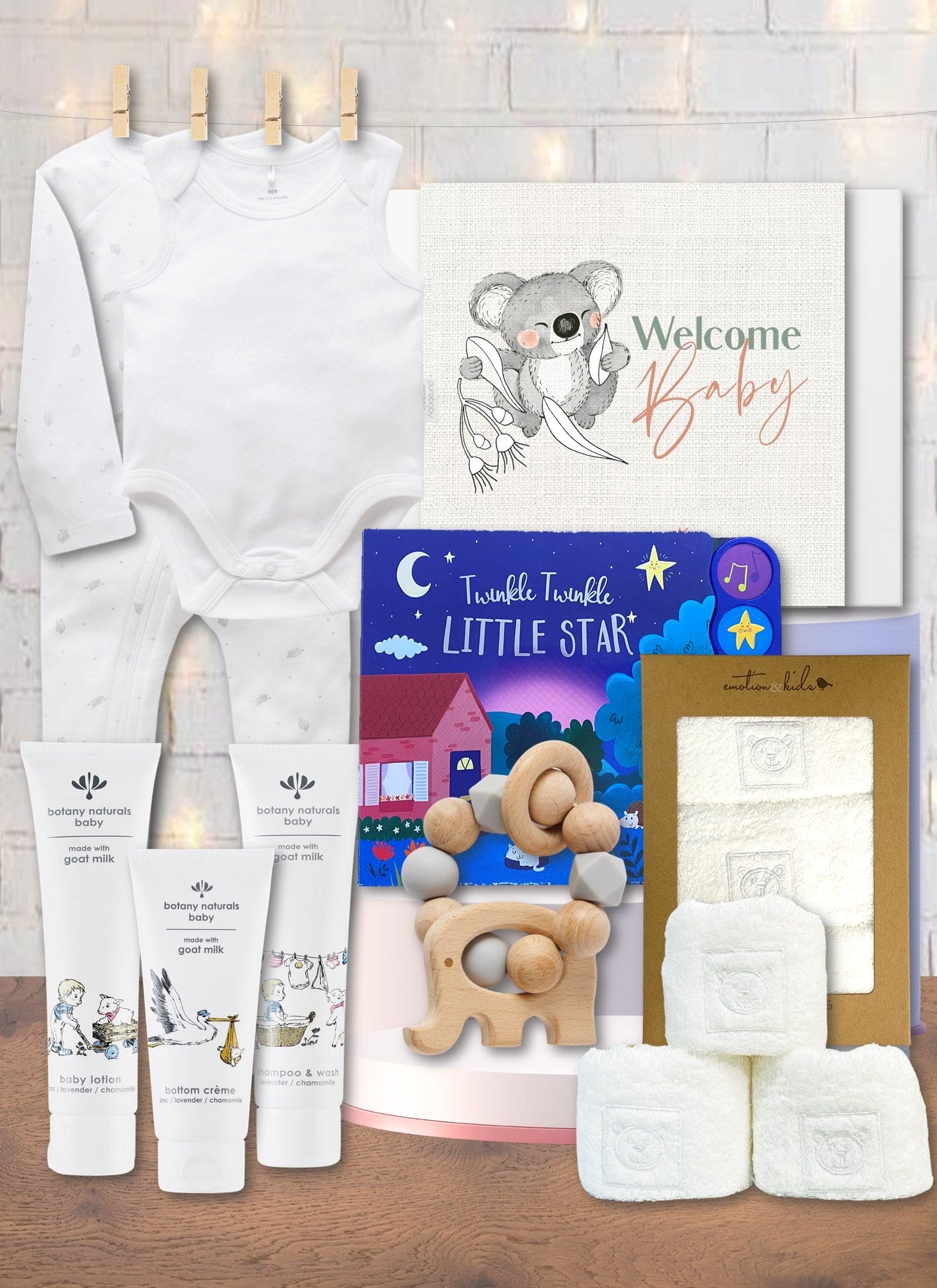 Classic Bedtime Baby Hamper - Marmalade Lion