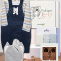 Blue Bundle & Baby Shoes Hamper - Marmalade Lion