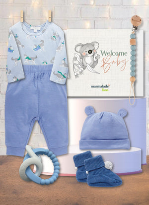 New Little Man Baby Hamper - Marmalade Lion