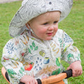 Little Creatures Long Sleeve Smock - Marmalade Lion