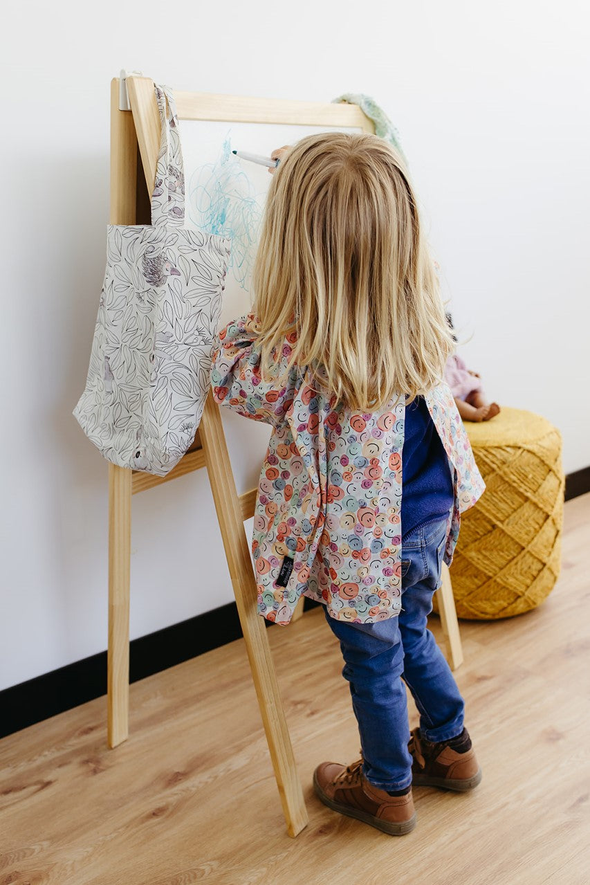 Cuddly Faces Library Bag - Marmalade Lion
