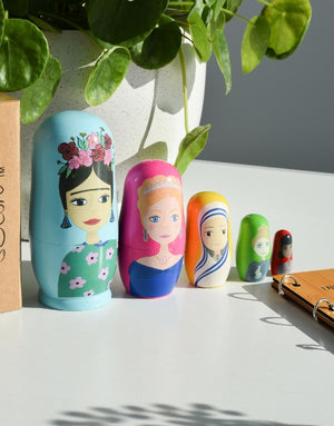 Babushka Nesting Dolls - Inspirational Women of the World - Marmalade Lion