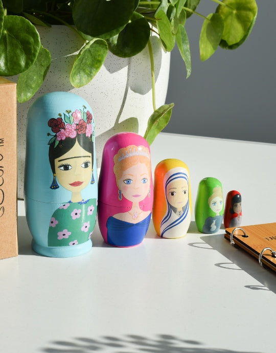 Babushka Nesting Dolls - Inspirational Women of the World - Marmalade Lion
