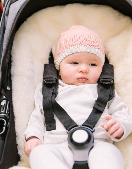 Australian Washable Wool Universal Pram Liner (Cover only) - Marmalade Lion