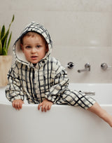 Swedish Check Multi-Purpose Robe - Marmalade Lion