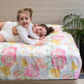 Baby Cot Sheet - Modern Native Expect-A-Spill Sheets - Marmalade Lion
